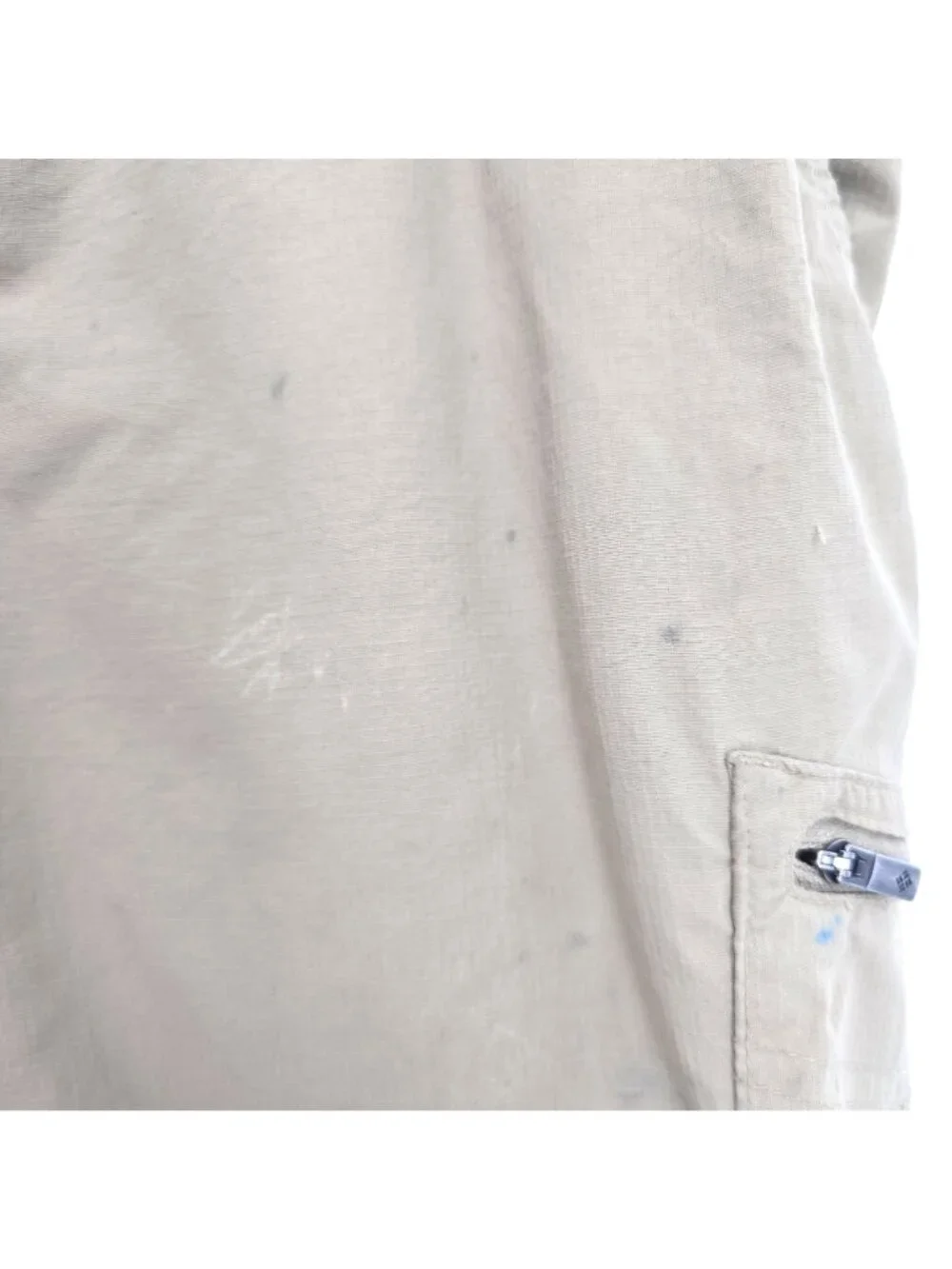 Columbia Khaki Omni Shade Convertible Hiking Moisture Wicking Pants Men 34x32
